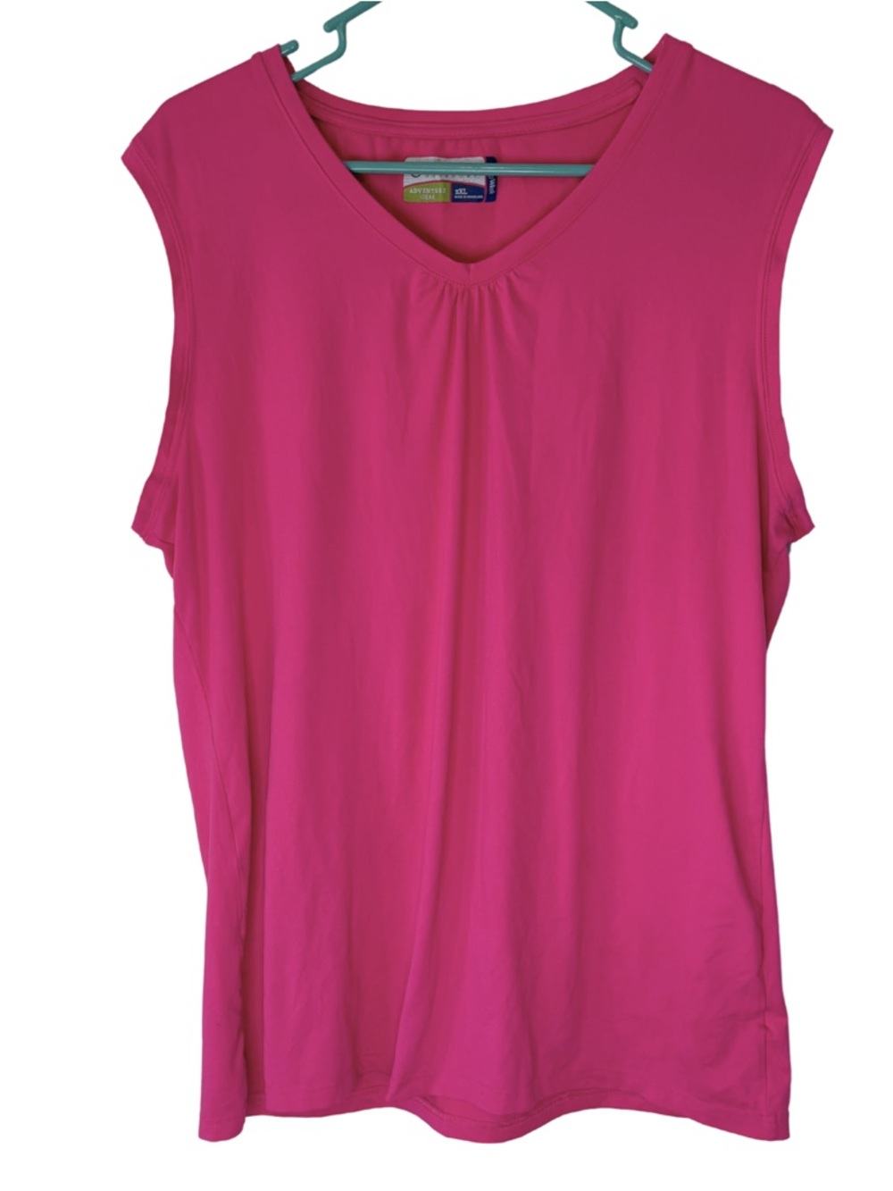 3/$20 Magellan Outdoors Pink Sleeveless V-Neck Tank Top